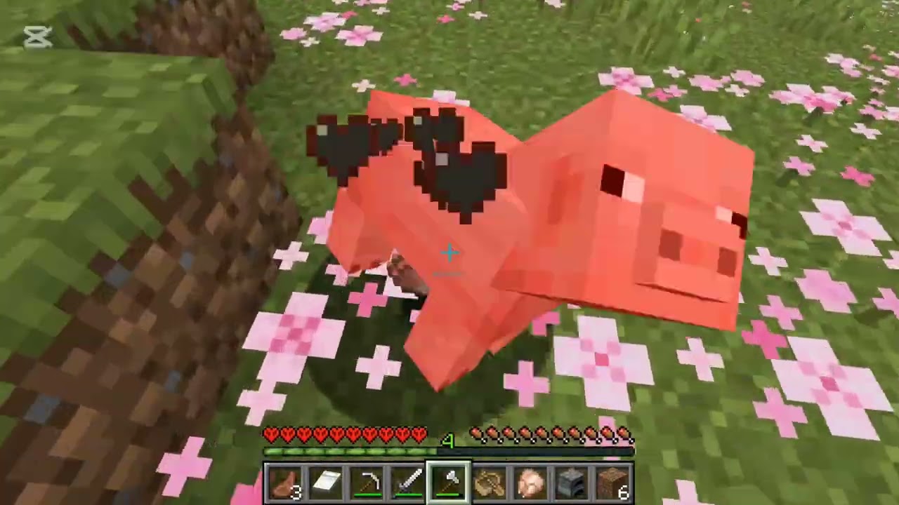 My first time playing hardcore minecraft part 1