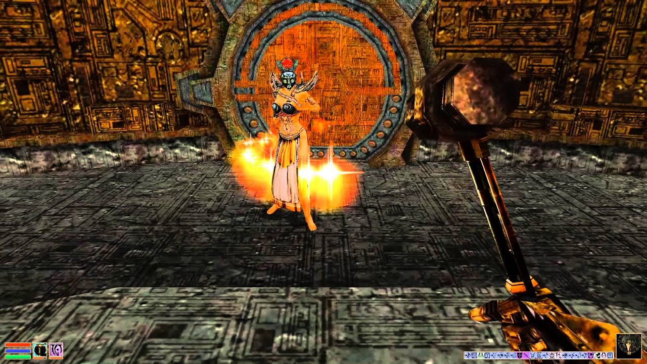 Morrowind - Almalexia final speech and fight