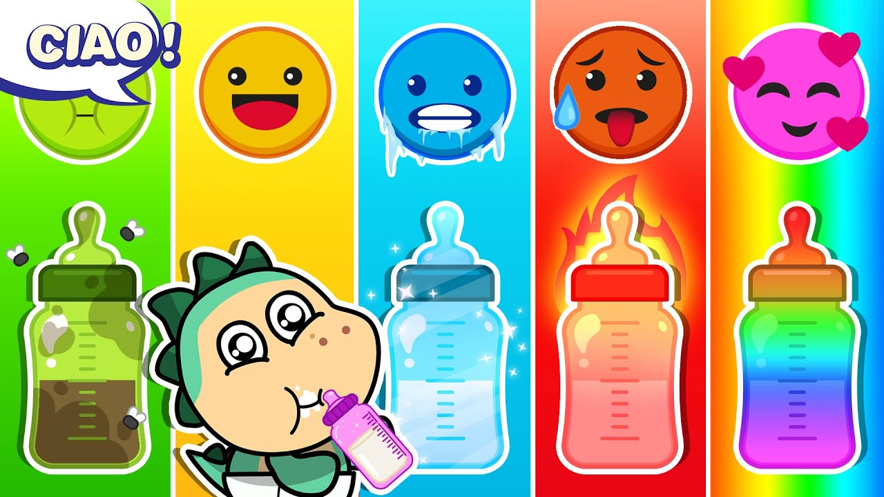 🥵 Caldo vs. Freddo 🥶: Spike e Sparkle Si Prendono Cura del Piccolo Goo 👶 | Storie per Bambini