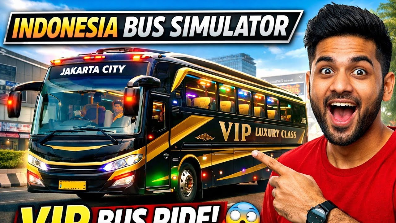 Shahzad hussinBus Simulator Indonesia VIP Livery Gameplay | Realistic Driving & Passenger Mode