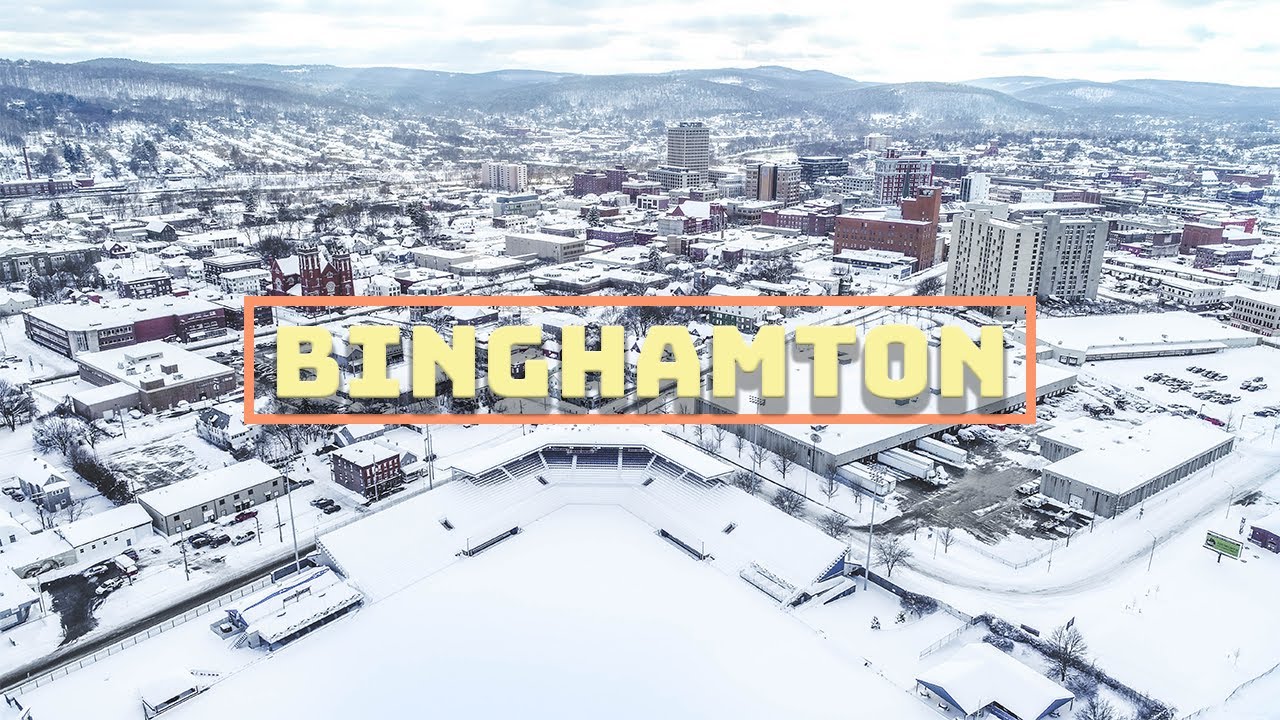 Binghamton, New York Drone Video