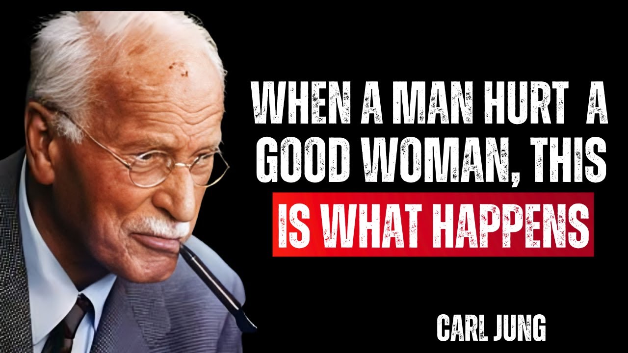 Carl Jung – When a Man Hurts a Good Woman, This Is What Happens Next