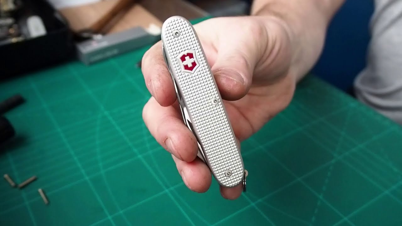 Кастомный SAK менее чем за 10 минут (Custom SAK Alox 93 mm in less than 10 minutes)  @decustomforge