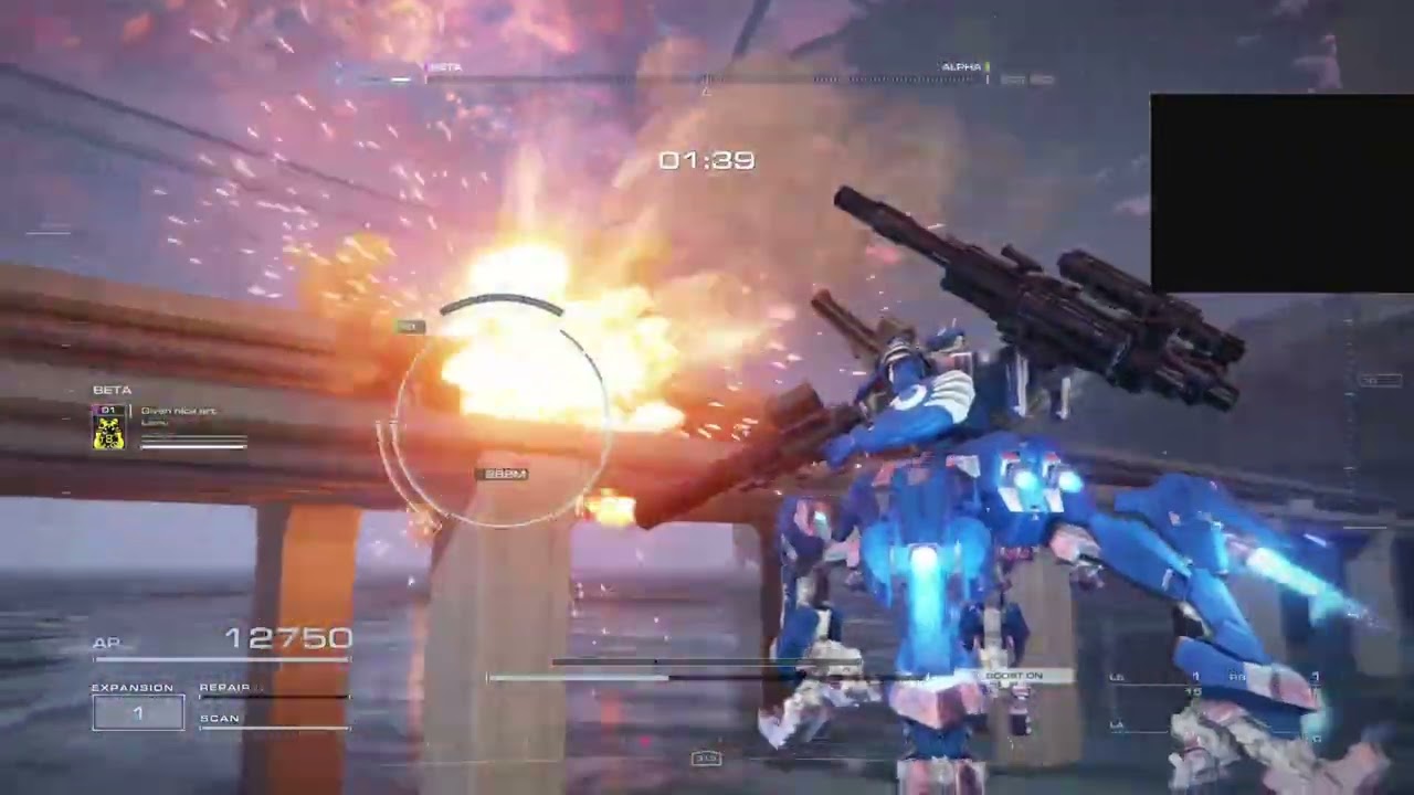 AC6  橋を使った地形戦が上手くいった件