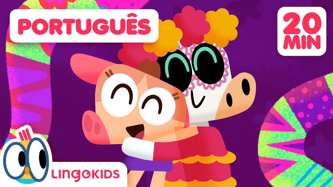 Vamos Pular! 🐸 Músicas para Crianças | Lingokids em Português