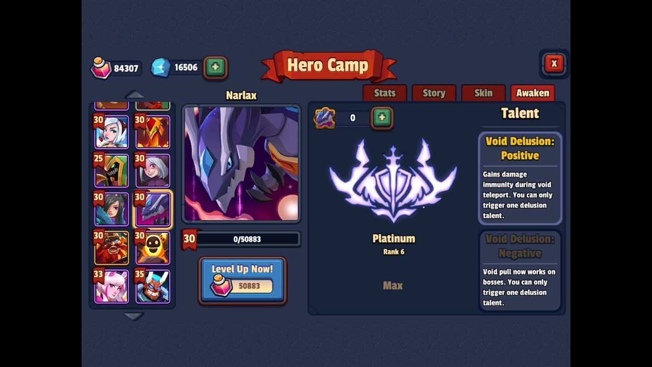 Realm Defense Awaken. Narlax unlock Platinum, rank 6. TD Games.