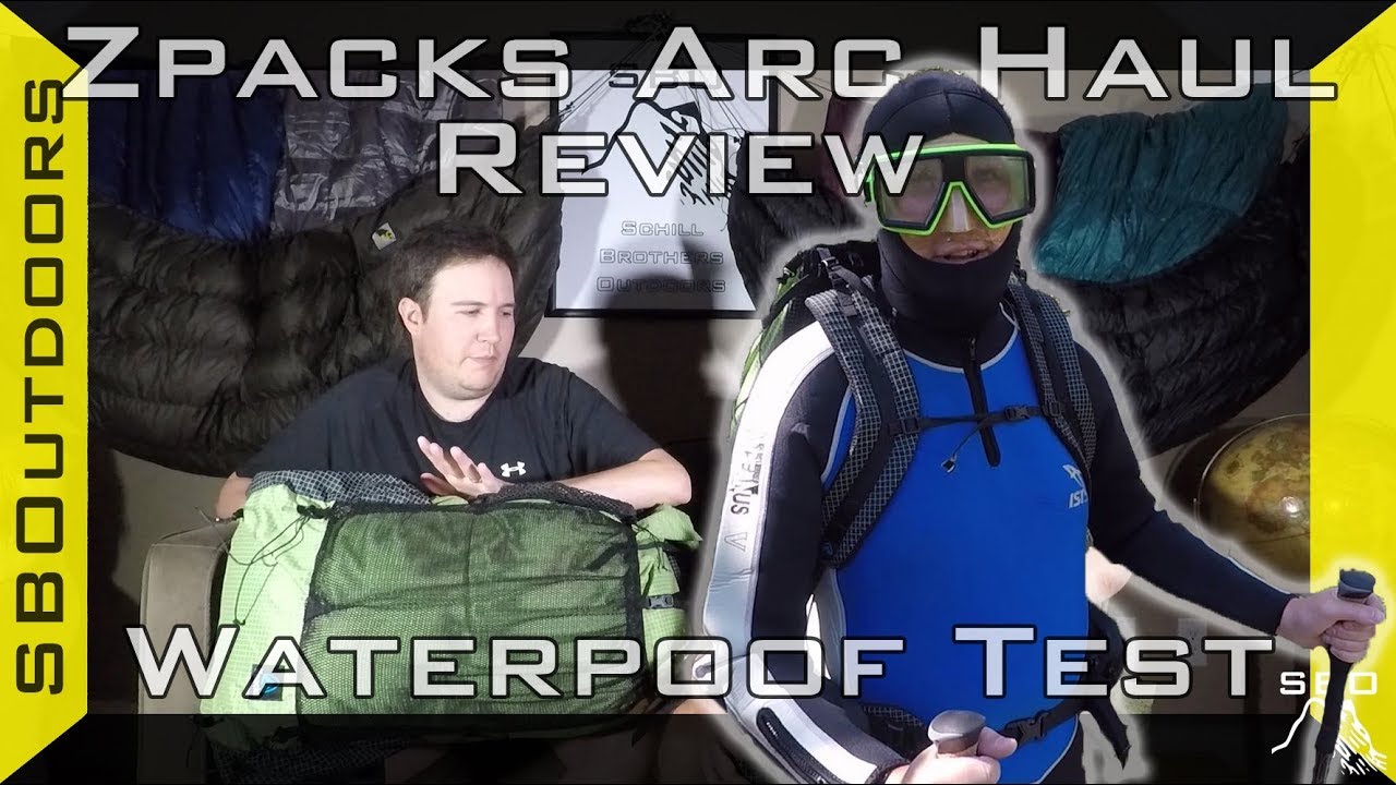 Zpacks Arc Haul Overview, Review, and Waterproof Test
