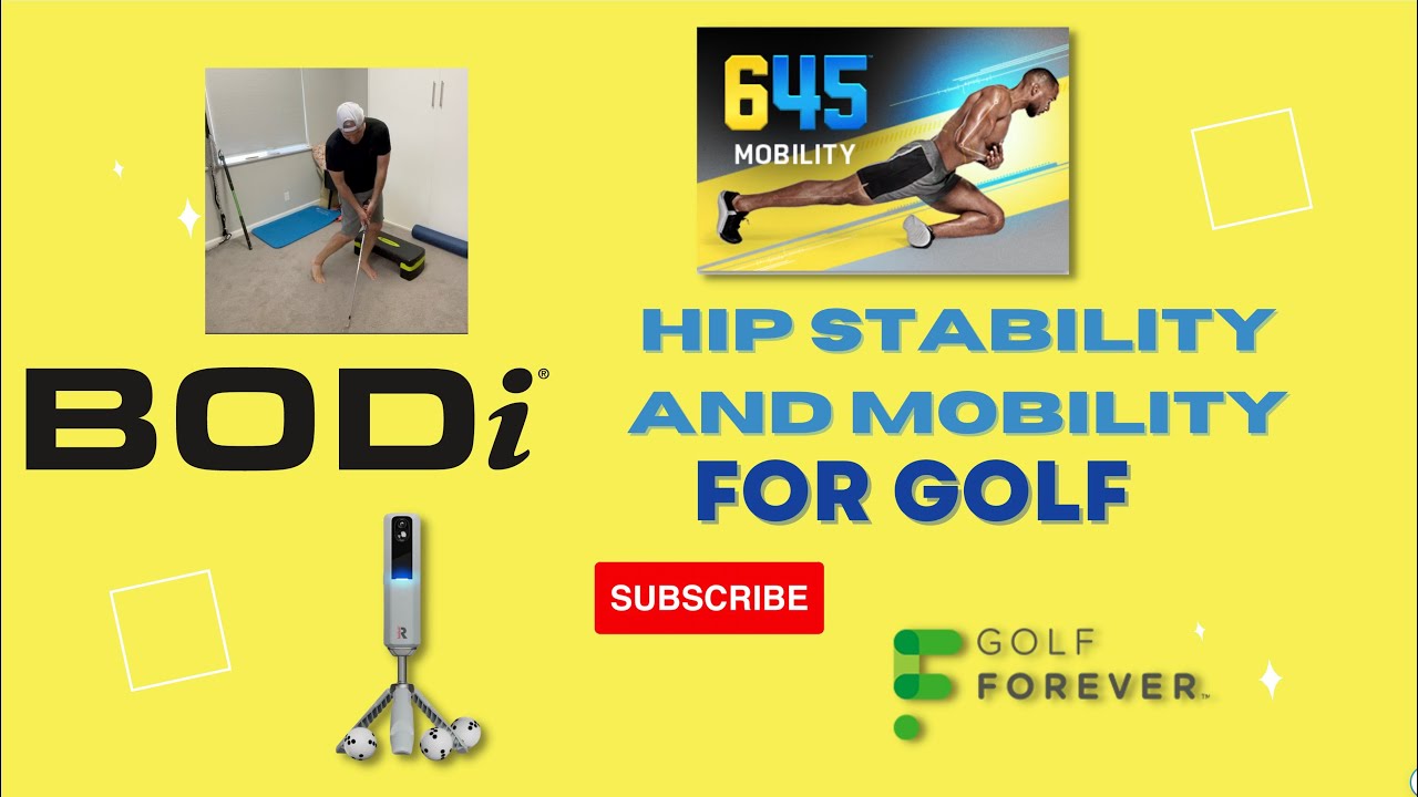 Golf Exercises for Hip Mobility and Stability. 645 and GolfForever.