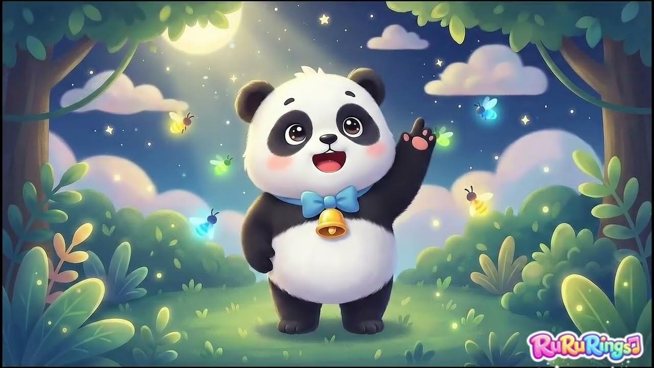 Twinkle Twinkle Little Star 🌟 | Sing It Again with Piko the Panda 🐼 | Nursery Rhyme for Kids