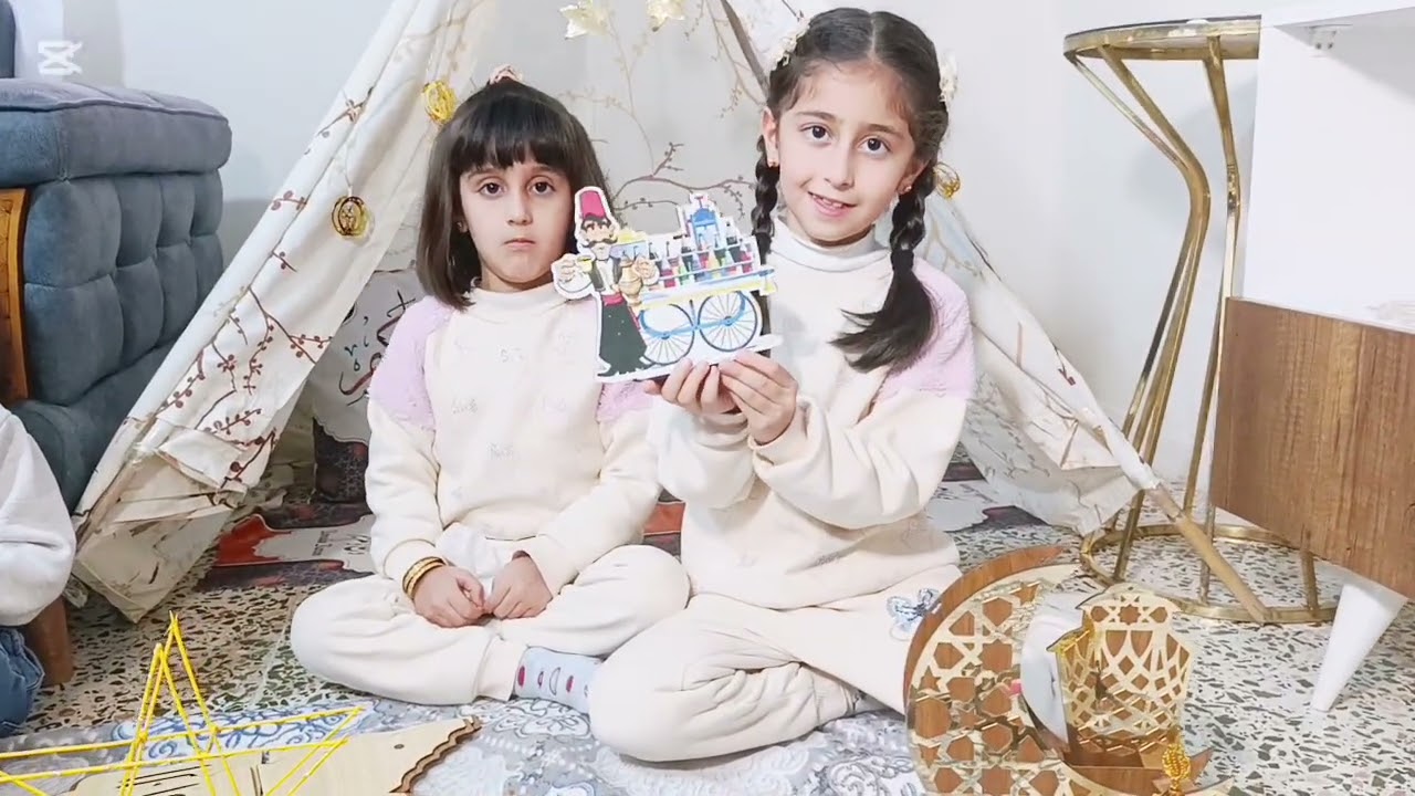رمضان مبارك 🌛عملنا خيمة رمضان وزينا البيت بزينة رمضان 🤩