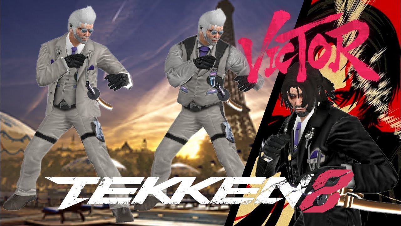 PSP TEKKEN6|TEKKEN8 VICTOR CHEVALIAR TEXTURE (RELEASED)REUPLOAD