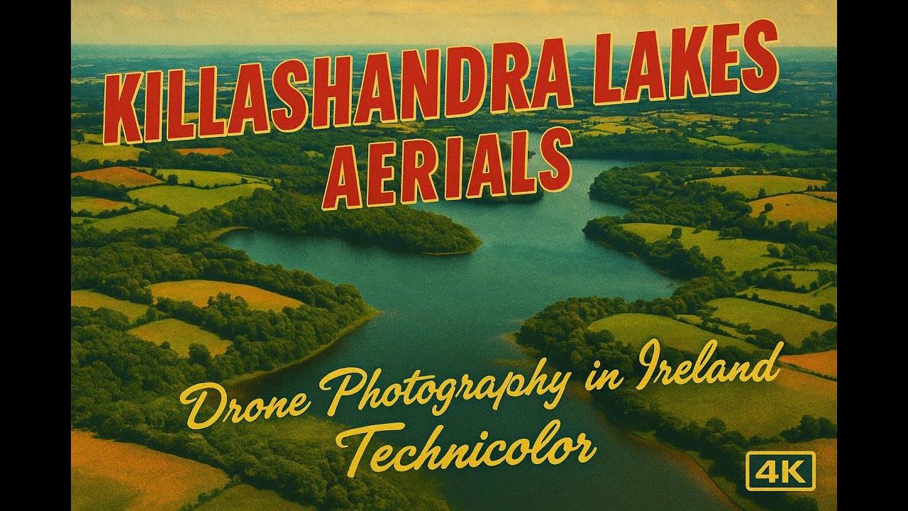 Killashandra Lakes Aerials: Drone Photography in Ireland-Technicolor