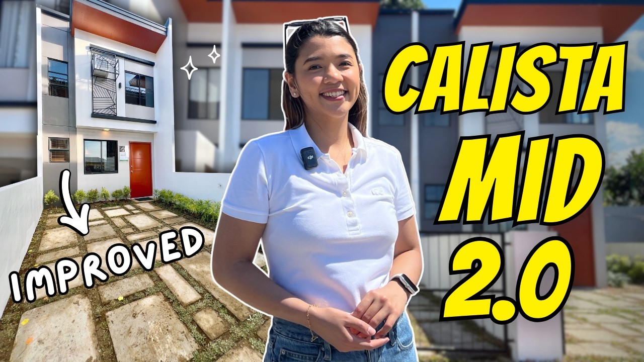 Upgraded Features! 🏡 𝗖𝗔𝗟𝗜𝗦𝗧𝗔 𝗠𝗜𝗗 at Phirst Park Homes Sto. Tomas Batangas