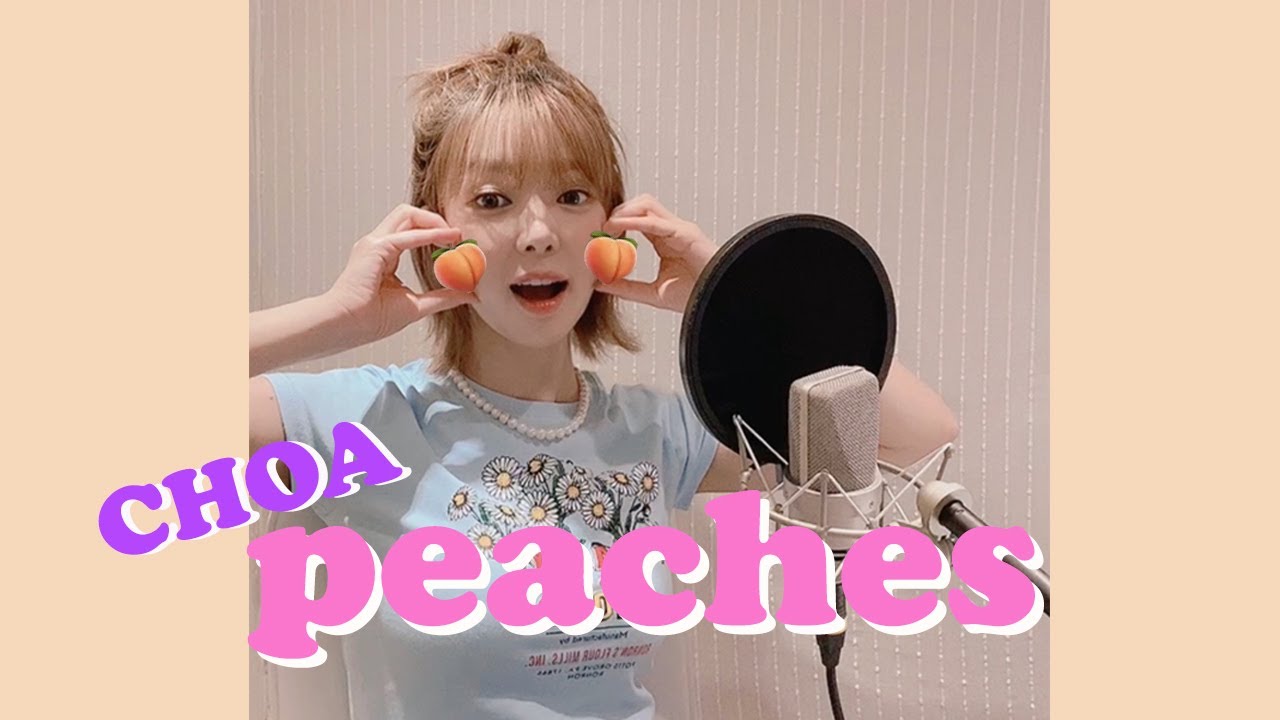 초아 Peaches - Justin bieber (Cover by CHOA)