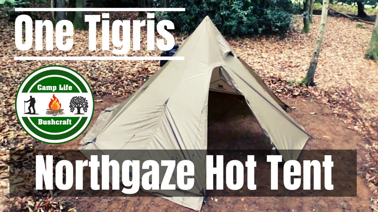 One Tigris Northgaze Hot Tent | 2-4 Person Chimney Tent | First Pitch and First Impressions