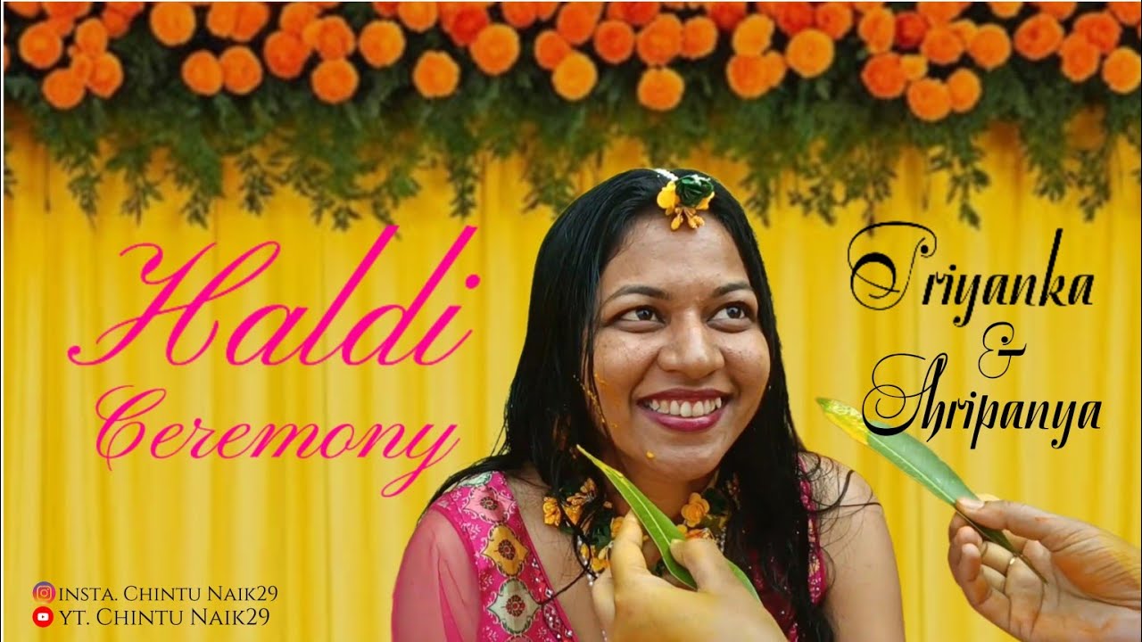 Bride Haldi Ceremony | Family vlog 💛😍 #haldiceremony #marriage #feedshorts #wedding 