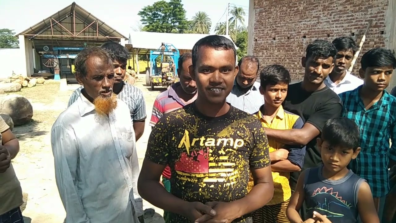 ময়মনসিংহের  গফরগাঁও  পাগলা থানার, পাঁচবাগ ইউনিয়নের উপর দিয়ে সড়কের  কাজের উন্নতি এলাকায়খুশির  উল্লাস