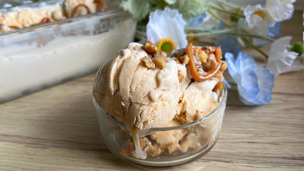 🍦🥜Najlepsze Lody Słony Karmel z Orzeszkami🥜🍦