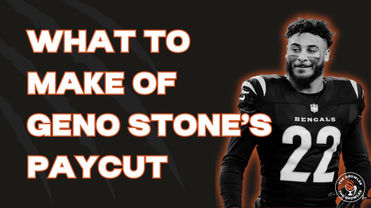 What to make of Geno Stone's paycut