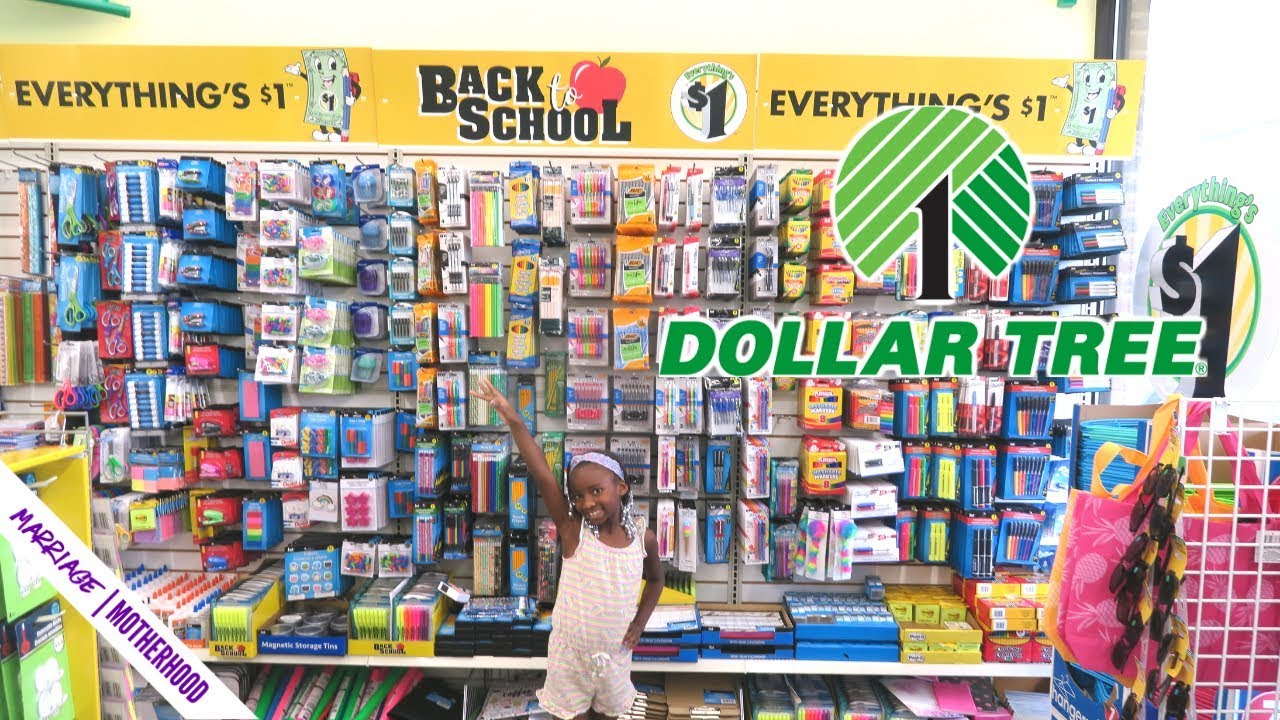 Dollar Tree Back to school Haul  2019✏️🎒School Supplies 🤗