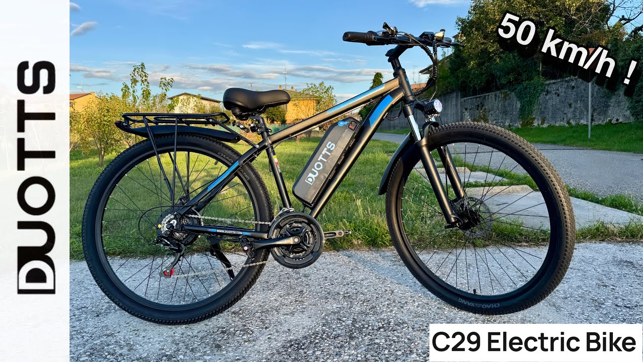 DUOTTS C29 Electric Bike 750W - Mountain E-Bike Top Speed 50 km/h !!!