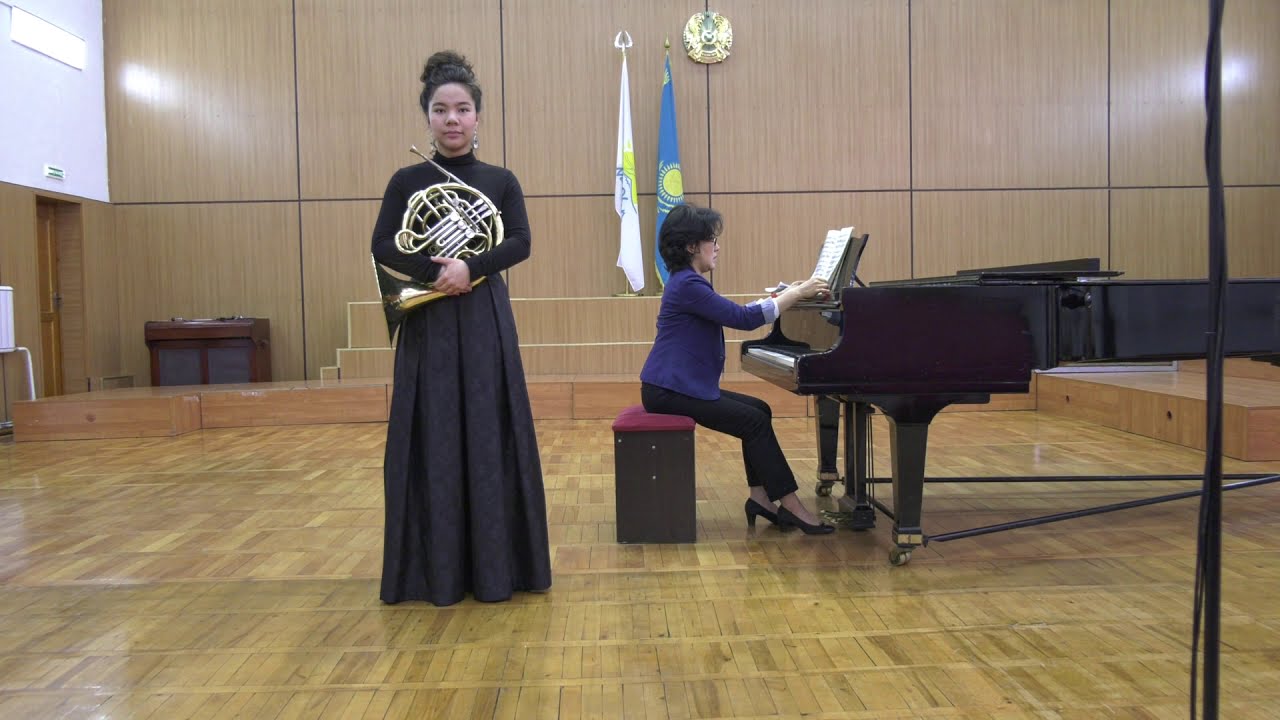 Республиканский конкурс 2 тур Р.Штраус концерт N1 2-3ч П. Дюка «Деревенская идиллия»