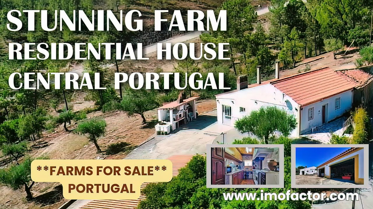 🌄 Stunning Farm with Residential House For Sale - Central Portugal | Sold
