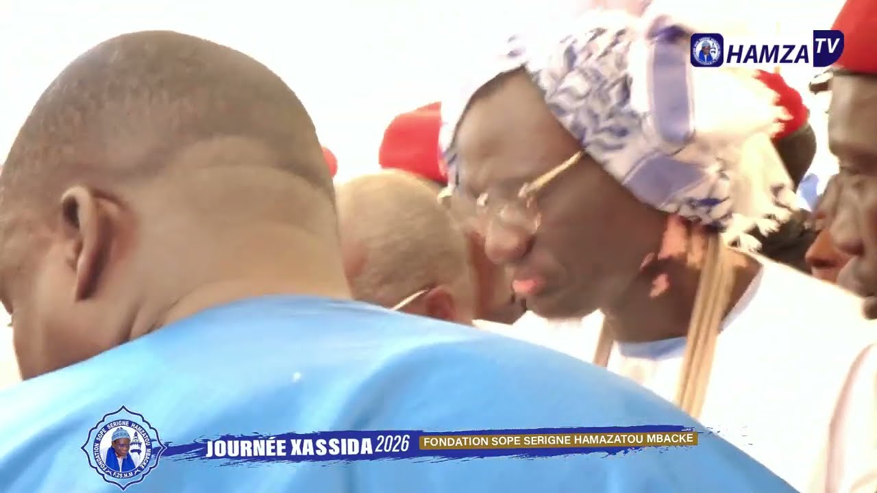 Visite serigne Hamzatou Mbacké ci Agni journée xassida bi wa F2SHM toggu ceyy baye Hamza 💙💙😥
