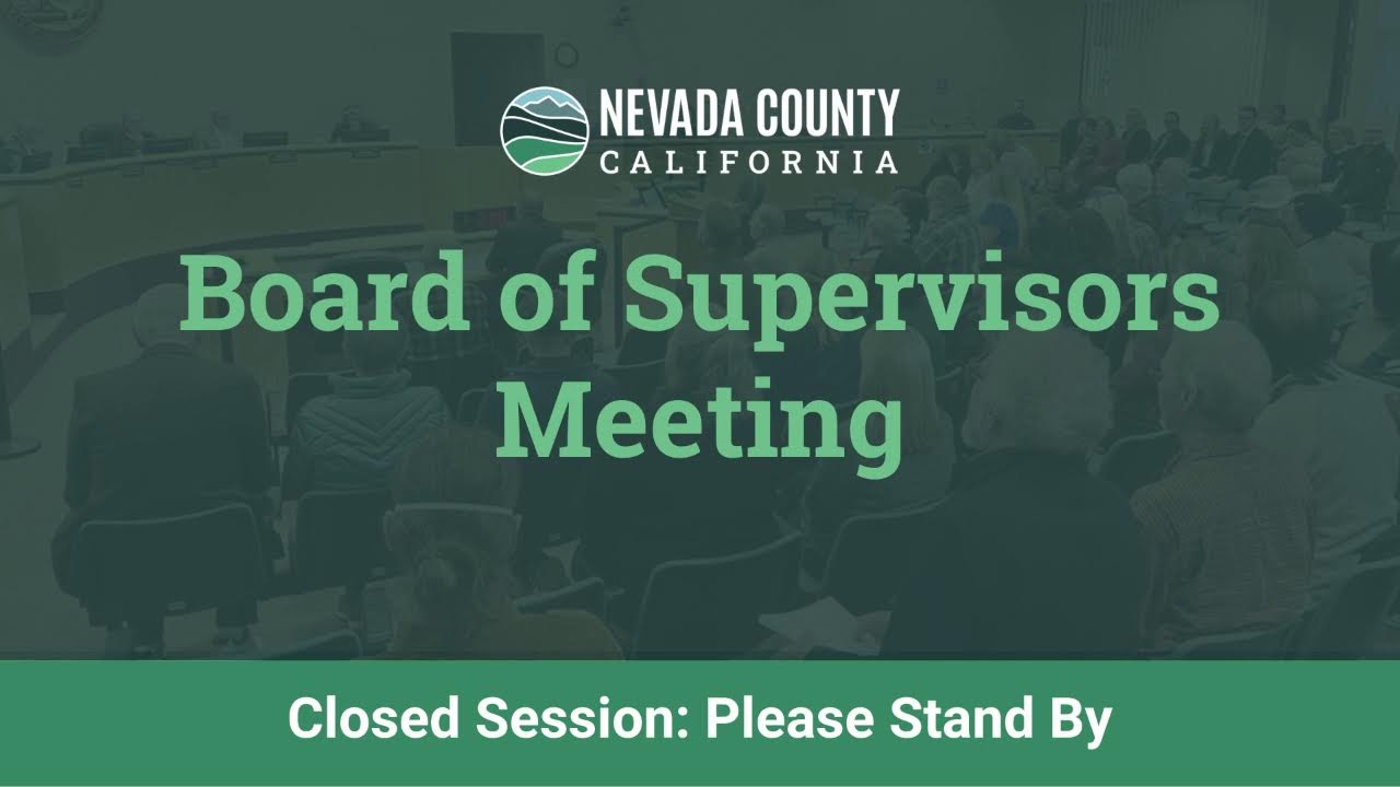 Nevada County Board of Supervisors Meeting March 24, 2026