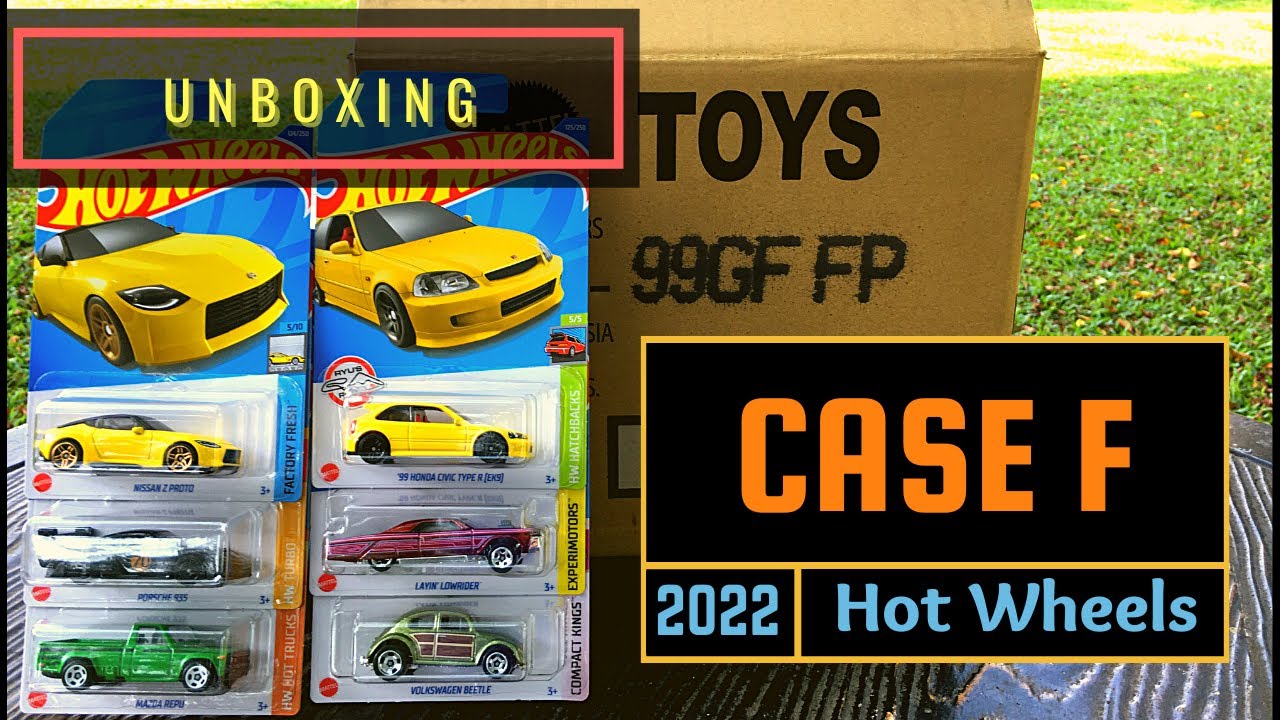 Outdoor Unboxing - Hot Wheels 2022 Case F