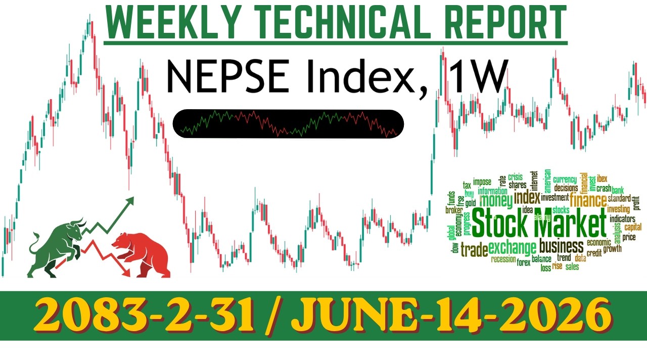 WEEKLY NEPSE TECHNICAL ANALYSIS | 2083.2.31 - JUNE/14/2026 | #nepse
