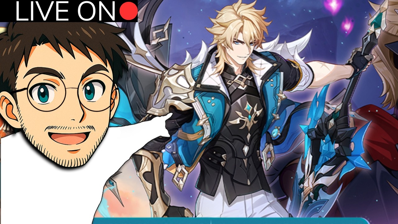 Vem Varka! Live da 6.4 Luna V de Genshin - !Recarga !Nuuvem !Redes