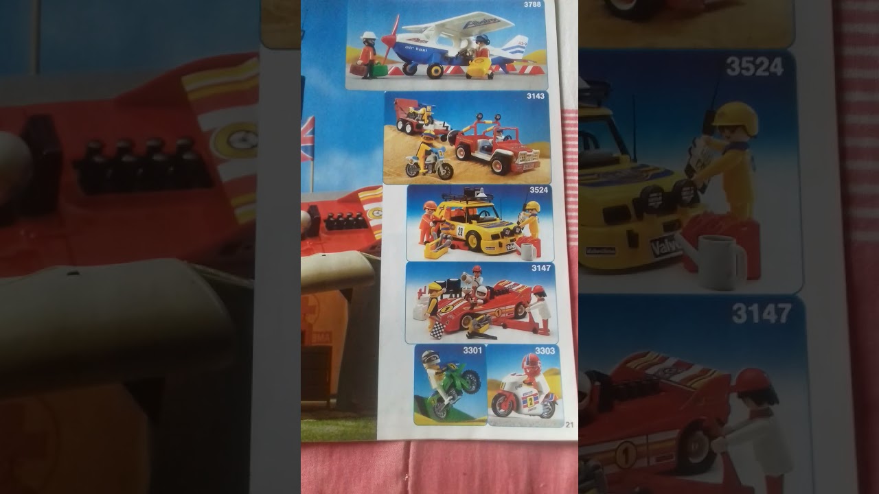 RARO Catalogo playmobil 1989/90 aleman, REVIEW en español