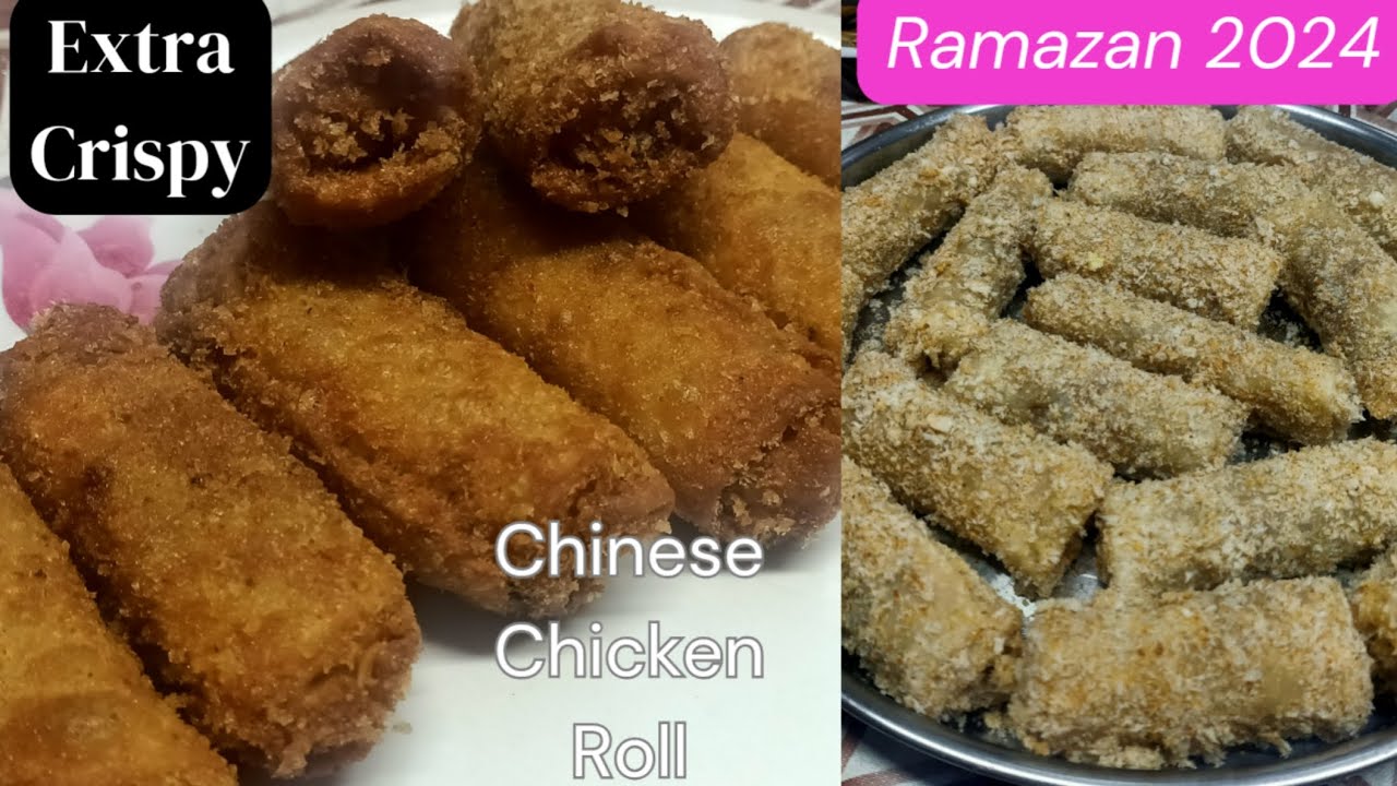 Make and Freeze Recipe for Ramadan 2024 | Chinese Chicken Roll | Extra Crispy 