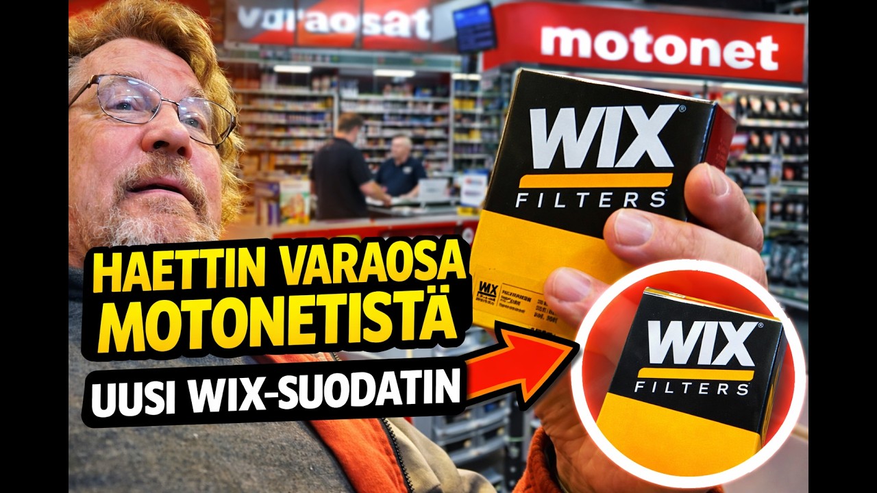 07 KAUPOILLA OSTOKSILLA UUSI WIX