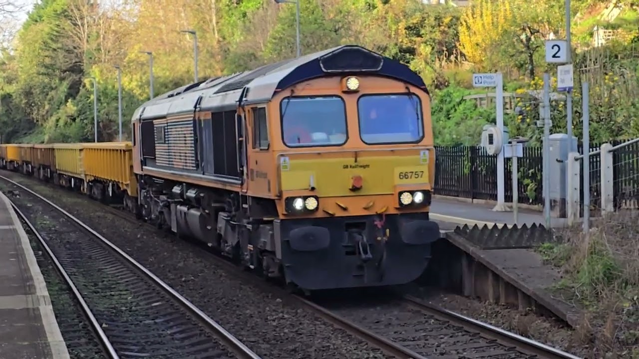 Eastleigh to  Exmouth junction with horns at St James park