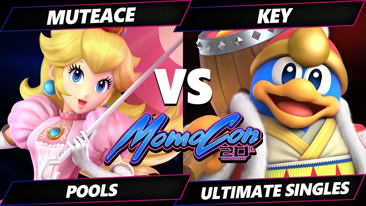 MomoCon 2025 - MuteAce (Peach) Vs. Key (King Dedede) Smash Ultimate - SSBU