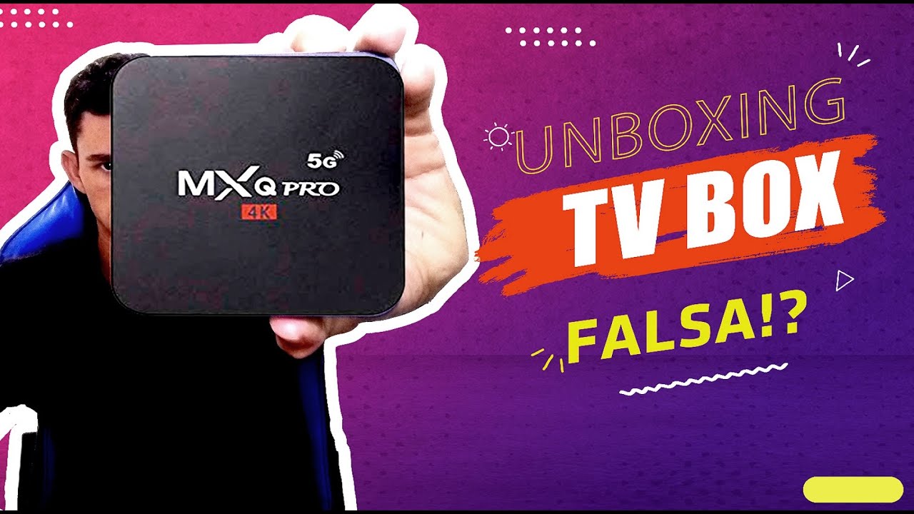 TV BOX MXQPRO 4K 5G FALSA? 2021