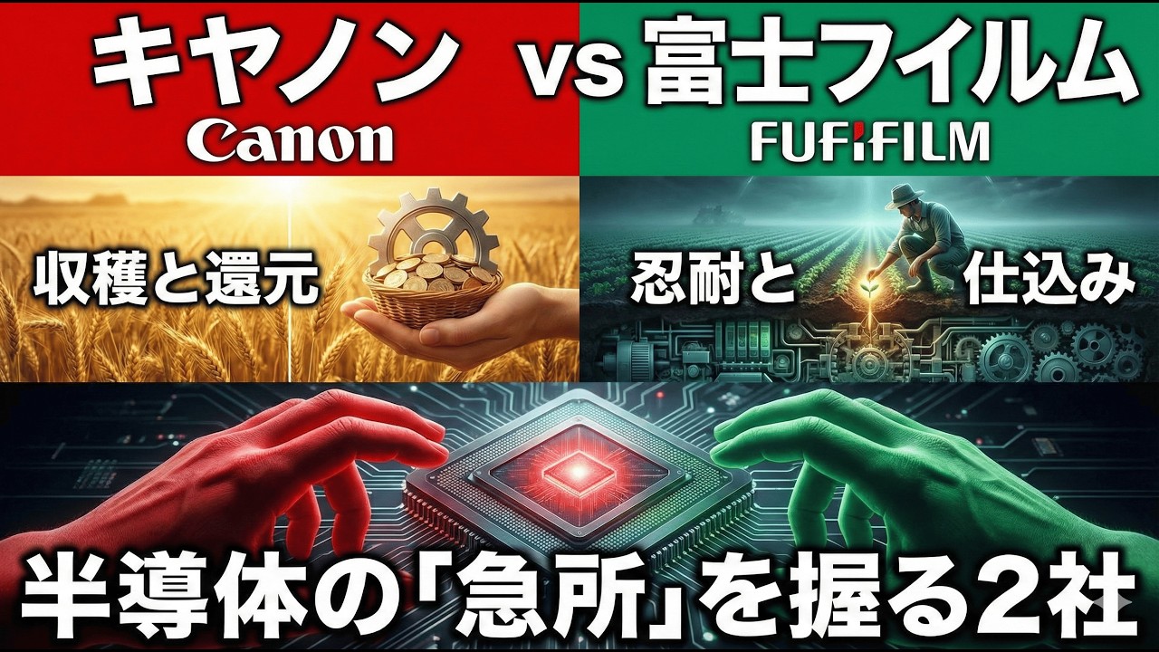 【キヤノン vs 富士フイルム】「半導体の急所」を握る2社の決定的な強みとは