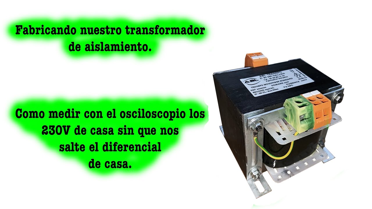 Como evitar que salte el diferencial de casa al usar tu osciloscocpio