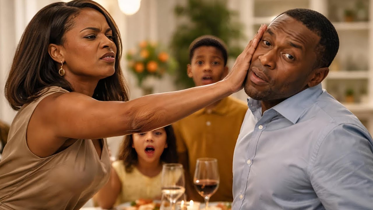 Unaware Her Husband Secretly Owned the Company Bragged About, She Slapped Him in Front of The Kids