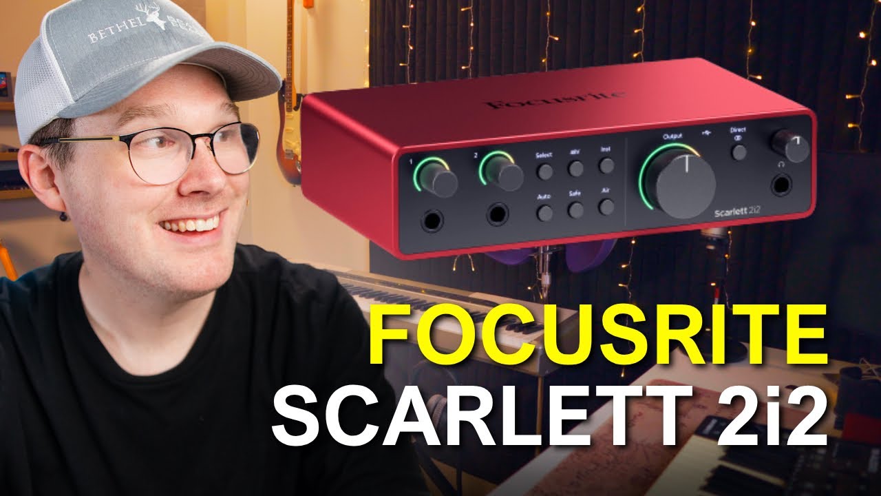 Focusrite Scarlett 2i2 (4th Gen) Full Guide – Features, Software & Setup!