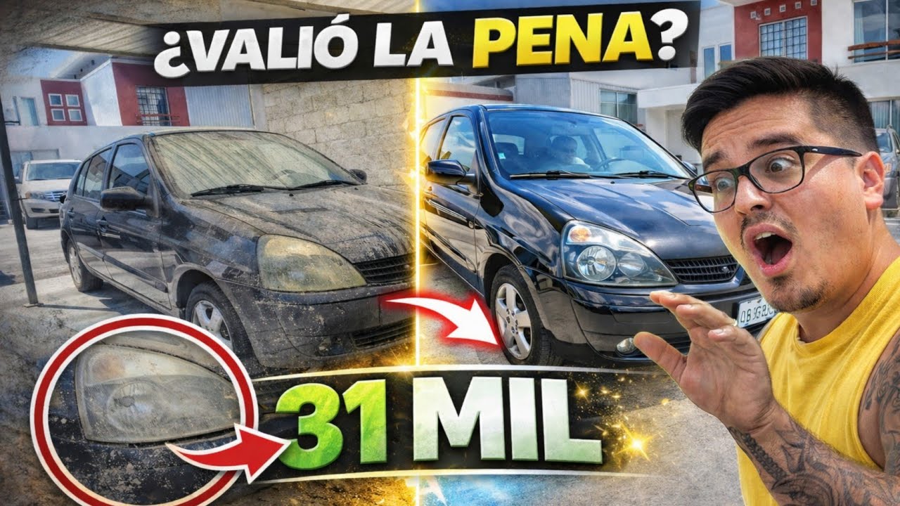 RESTAURE EL RENAULT CLIO DE 31 MIL VAROS! 😱🤑