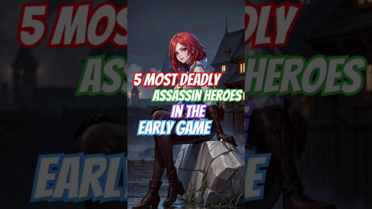 5 Most Deadly Assassin Heroes In The Early Game #mobilelegends #heroml #mlbb #mlbbcreatorcamp