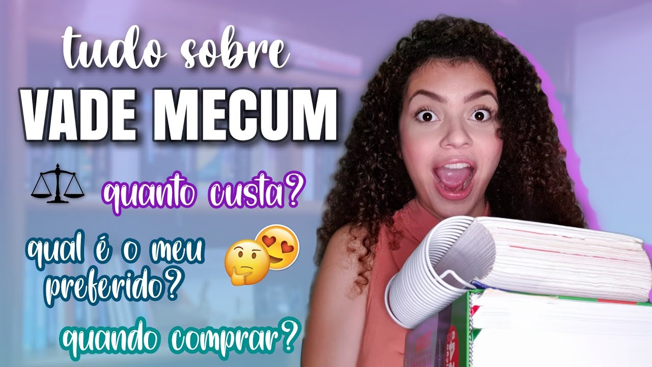 TUDO SOBRE VADE MECUM | MATERIAL ESCOLAR DA FACULDADE DE DIREITO
