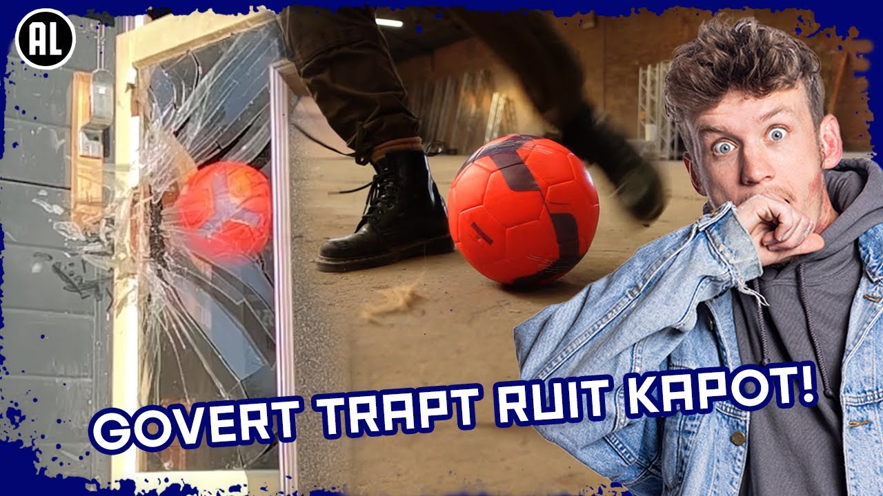 KAN JE EEN BAL DOOR EEN RUIT TRAPPEN?! ⚽️💥- CHECKPOINT BASECAMP S1