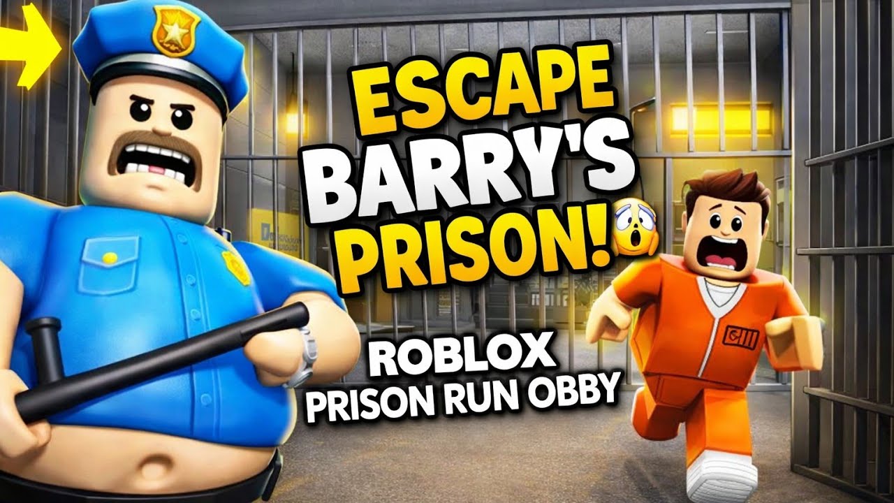 🔴 LIVE Roblox Prison Run Obby | Escape the Police Gameplay 😱