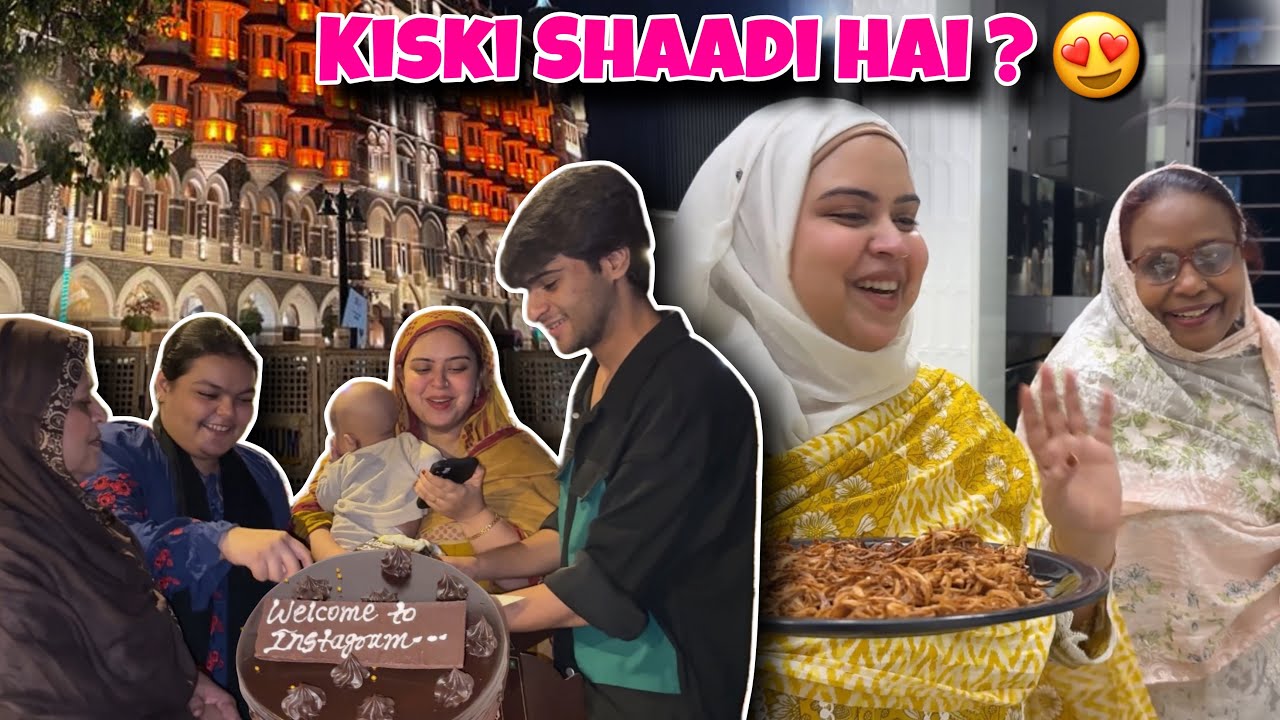 Riza ka Instagram pe welcome 😍 | Badi Ammi ne banayi Kanpur Biryani | wedding ❤️