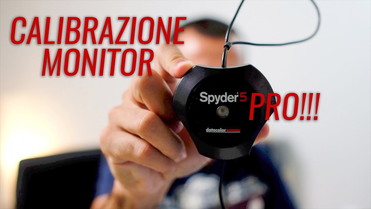 Datacolor Spyder 5 Pro Calibrazione Monitor