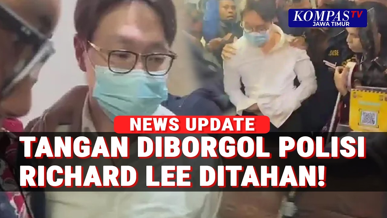 Detik-Detik Richard Lee Ditahan Polisi: Tangan Diborgol, Dinilai Hambat Penyidikan!